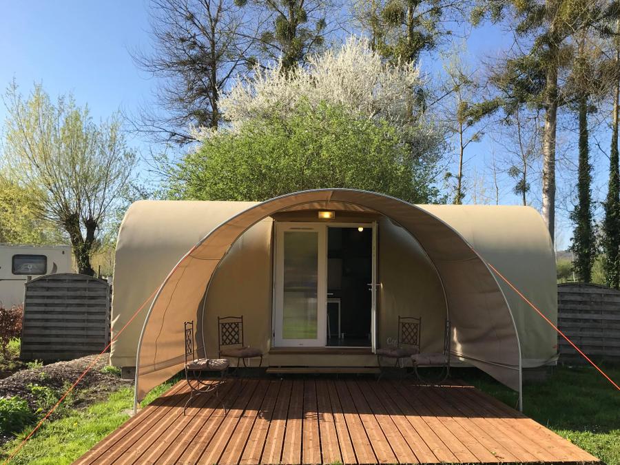 Tente 2 personnes - 03-Cocosweet 20m2 (2ch - 2/4 pers.) + Lits faits + kit boisson - prix pour 2 personnes 0