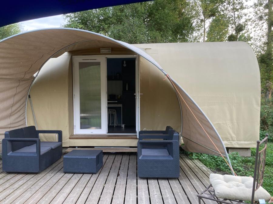 Tente 2 personnes - 03-Cocosweet 20m2 (2ch - 2/4 pers.) + Lits faits + kit boisson - prix pour 2 personnes 4