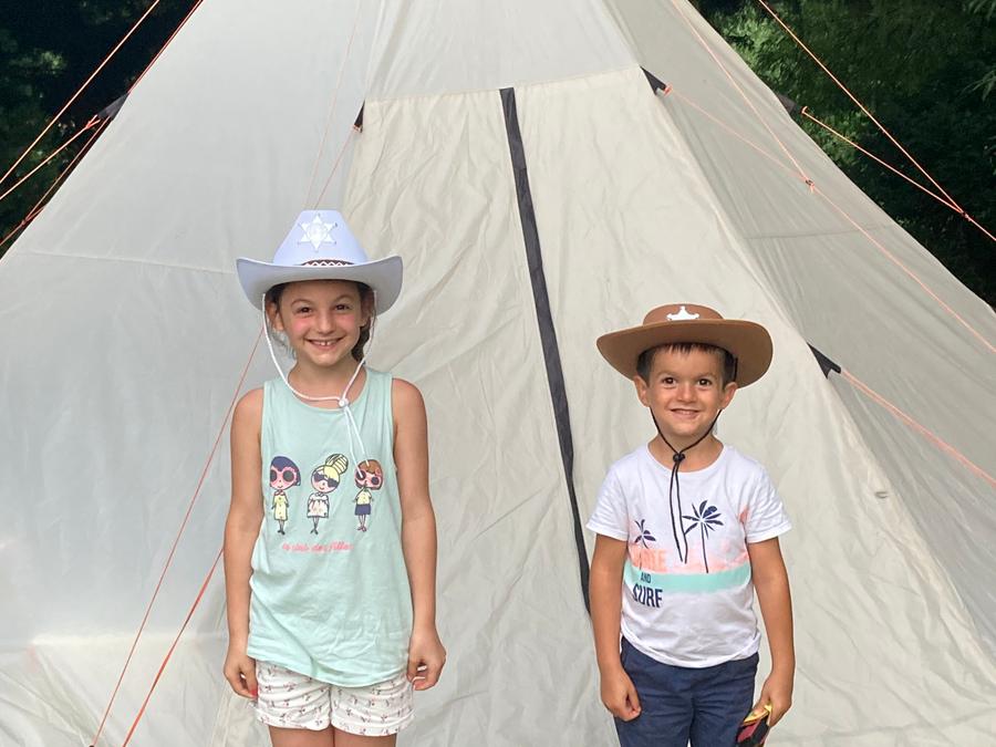 Tente 2 personnes - 01-Tipi Davy Crockett 18m2 (1ch - 1/8pers.) + kit prêt à camper - prix pour 2 personnes 1