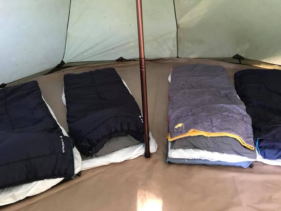 Tente 2 personnes - 01-Tipi Davy Crockett 18m2 (1ch - 1/8pers.) + kit prêt à camper - prix pour 2 personnes 4