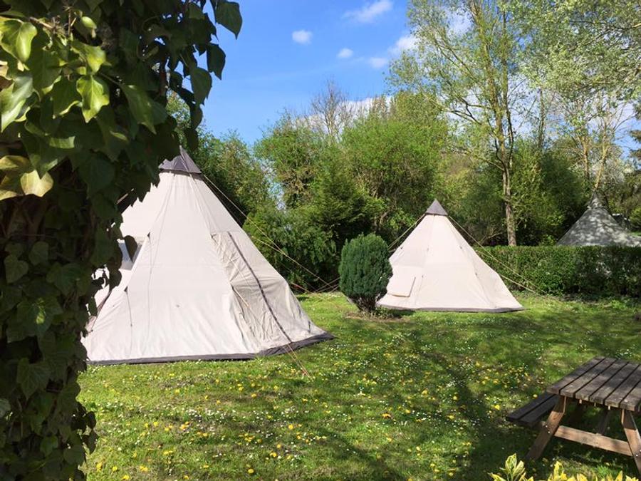 Tente 2 personnes - 01-Tipi Davy Crockett 18m2 (1ch - 1/8pers.) + kit prêt à camper - prix pour 2 personnes 0