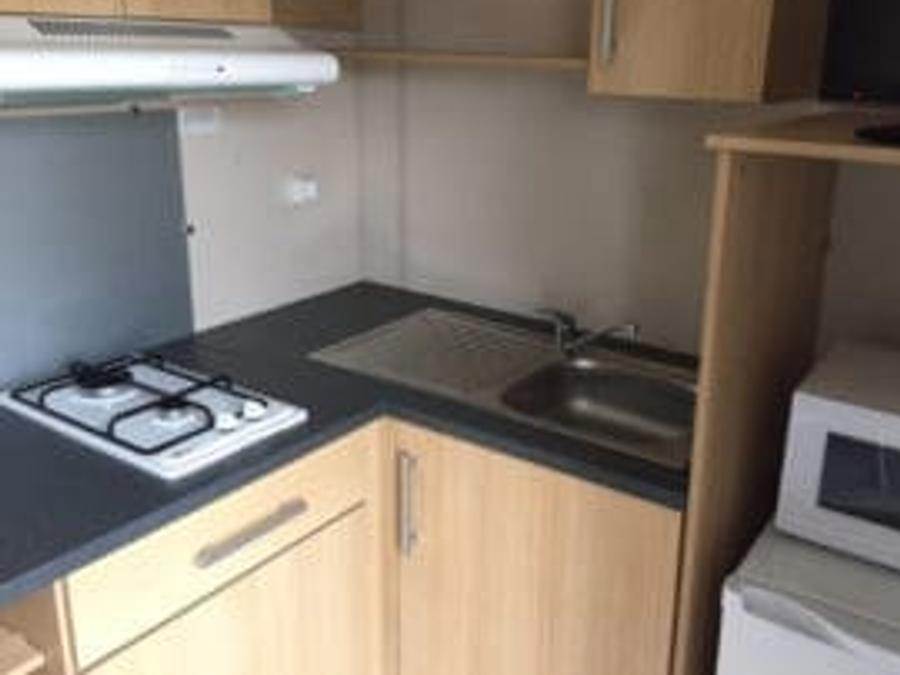 Mobilhome 1 personne - 02-Mobil-Home Mitoyen Standard 17m2 (1ch - 1 pers.) + TV + Clim 1
