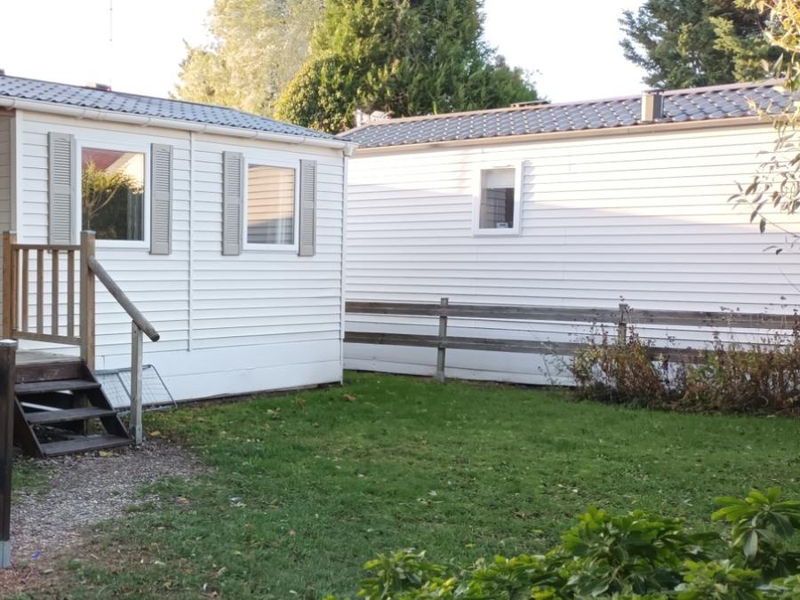 Mobilhome 2 personnes - 07-Mobil-Home Confort 24 m2 (2ch - 2/4 pers.) + petite terrasse couverte + TV + Clim - prix pour 2 personnes 0