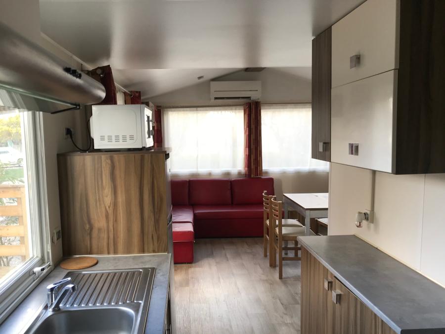 Bungalow 2 personnes - 14-Bungalow du Gorguet 40m2 (2ch -2/6pers.) + Jaccuzzi + Lits faits + serviette + kit boisson + TV - prix pour 2 personnes 2