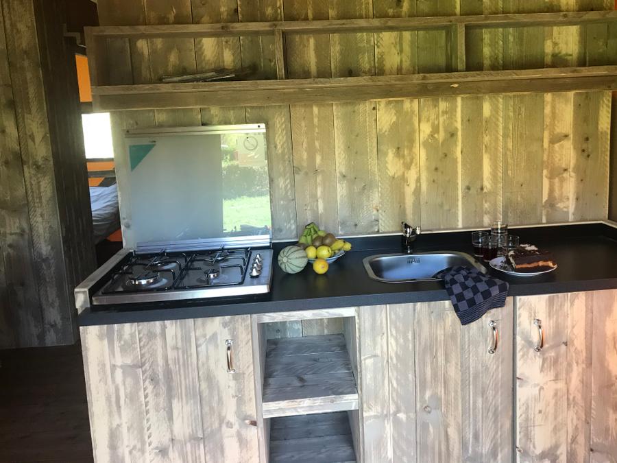 Tente en toile et en bois 2 personnes - 17-Tente safari Woody Deluxe 30m2 (2ch - 2/5 pers.) + Jaccuzzi + Lits faits + serviette + kit boisson - prix pour 2 personnes 4