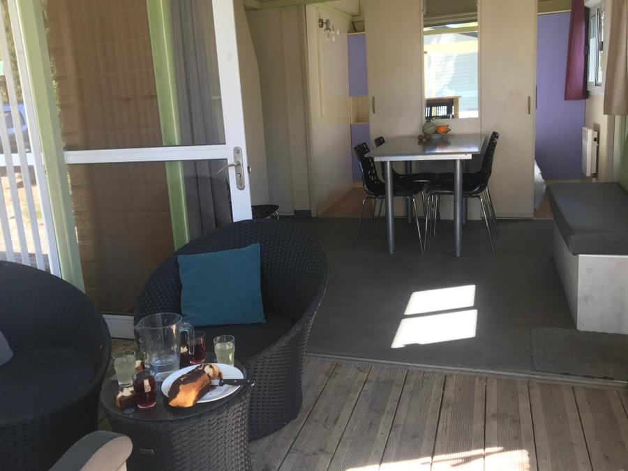 Chalet 2 personnes - 10-Chalet du Belier Confort 24m2 (2ch - 5pers) + Jaccuzzi + Lits faits + serviette + kit boisson - prix pour 2 personnes 3