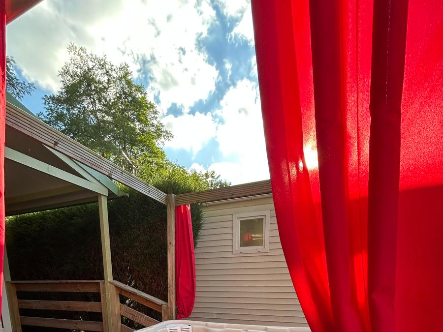 Chalet 2 personnes - 10-Chalet du Belier Confort 24m2 (2ch - 5pers) + Jaccuzzi + Lits faits + serviette + kit boisson - prix pour 2 personnes 0