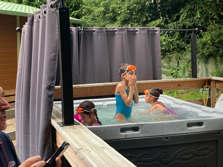 Bungalow 2 personnes - 11-Bungalow Les Croisettes 30m2 (2ch - 2/6pers) + jaccuzzi + lits faits + serviette + kit boissons - prix pour 2 personnes 3
