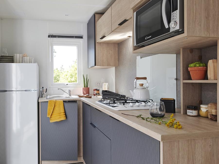 Mobilhome 4 personnes - Mobil-home Grand Confort 2 chambres 2