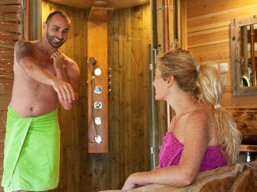 Chalet 2 personnes - Cabane du GRIZZLI (Lit rond, douche italienne) 4