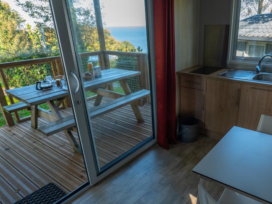 Chalet 2 personnes - Chalet premium - 18 m² - 1 chambre vue mer 1