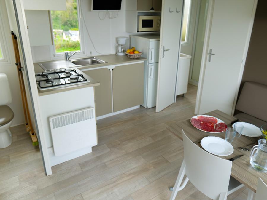 Mobilhome 4 personnes - Mobil Home confort - 25 m² - 2 chambres vue mer 3