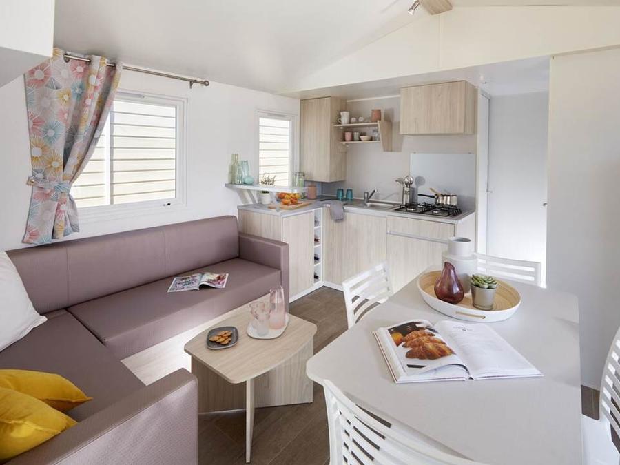 Mobilhome 6 personnes - Mobil home 12 - 32m² - 3 chambres 2