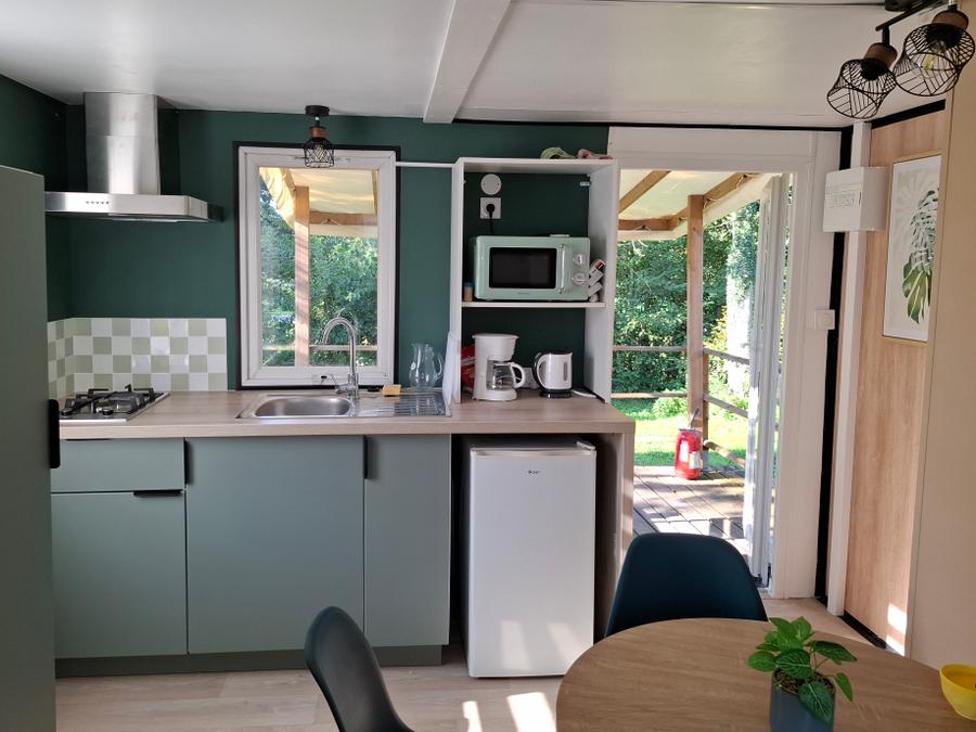 Mobilhome 2 personnes - LE ROSEAU Parcelle 13- 1 chambre 4