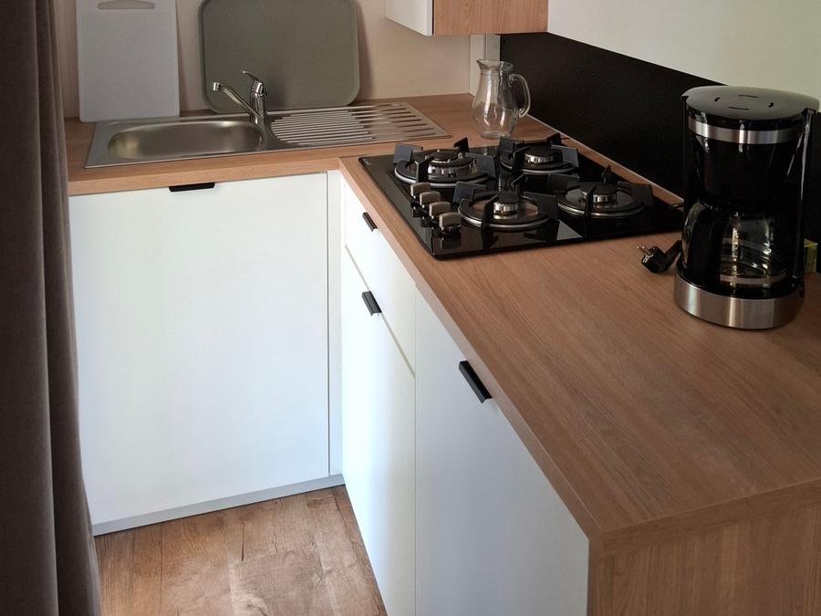 Mobilhome 4 personnes - LA POTENTILLE DES MARAIS Parcelle 3 - 2 chambres 2