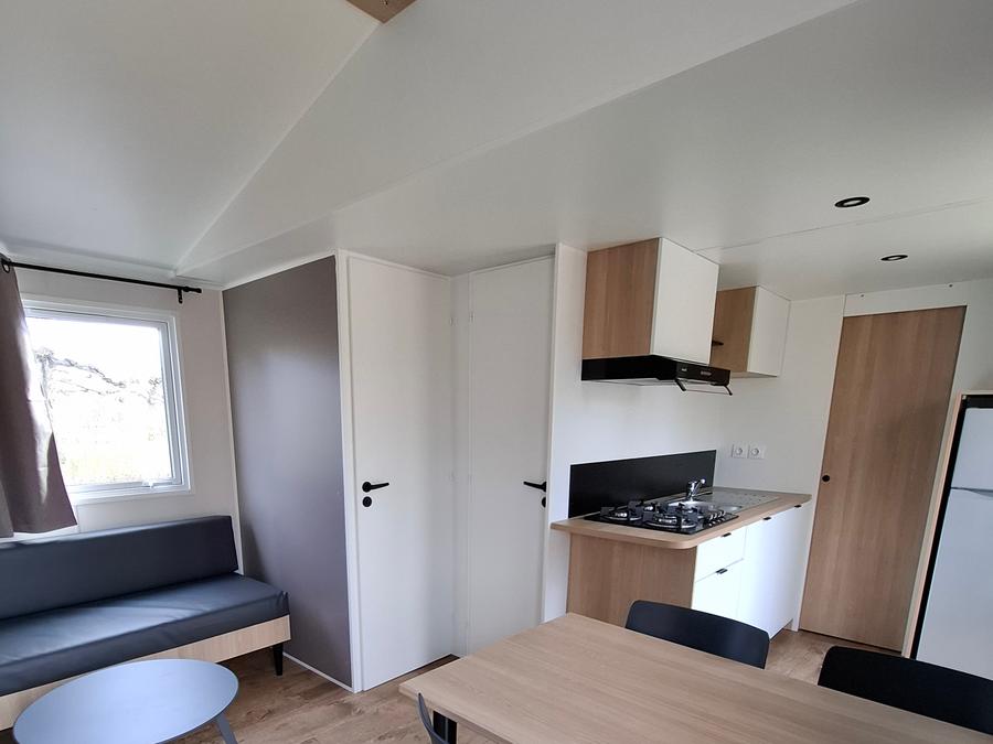 Mobilhome 4 personnes - L'Iris d'Eau - Parcelle 6 - 2 Chambres 3