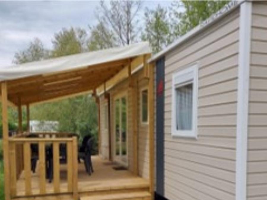 Mobilhome 6 personnes - LE SOUCI DES MARAIS Parcelle 55 - 3 chambres 1