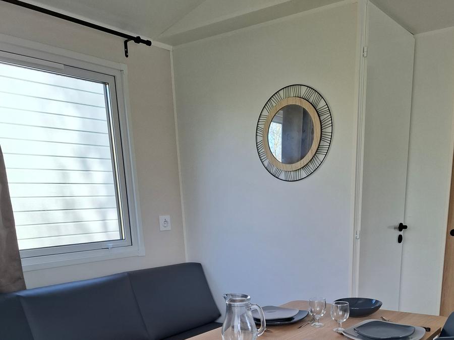 Mobilhome 2 personnes - Le NÉNUPHAR Parcelle 7- 1 Chambre 3