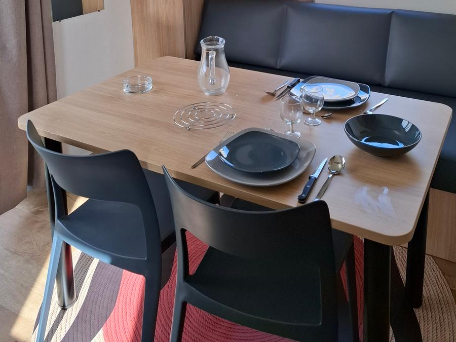 Mobilhome 2 personnes - Le NÉNUPHAR Parcelle 7- 1 Chambre 2