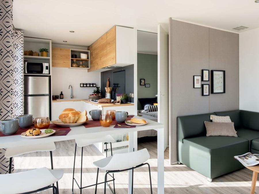 Mobilhome 4 personnes - Résidence