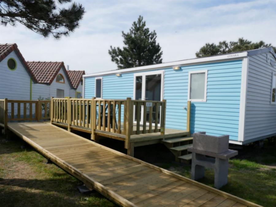 Mobilhome 4 personnes - PMR 2 CHAMBRES plaque gaz réfrigérateur vaisselle télévision 0