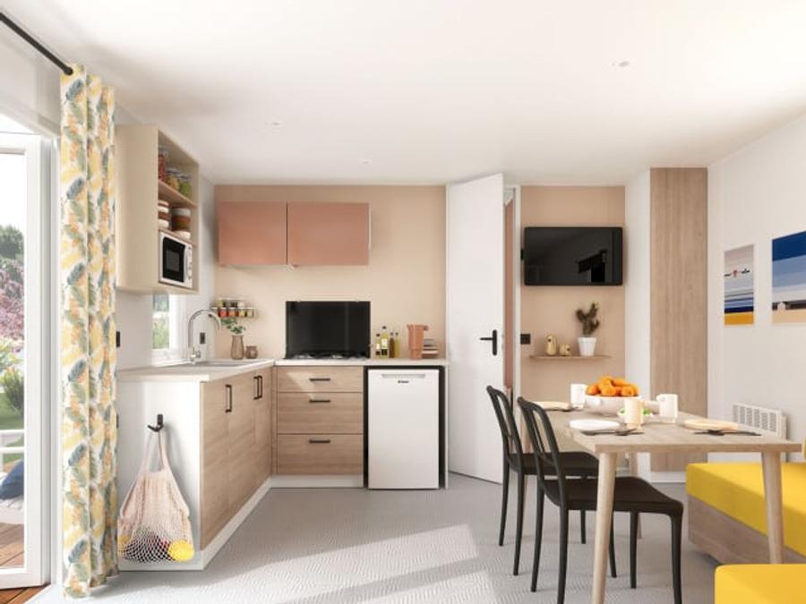 Mobilhome 4 personnes - Confort Plus 2 chambres 2 Sdb 1