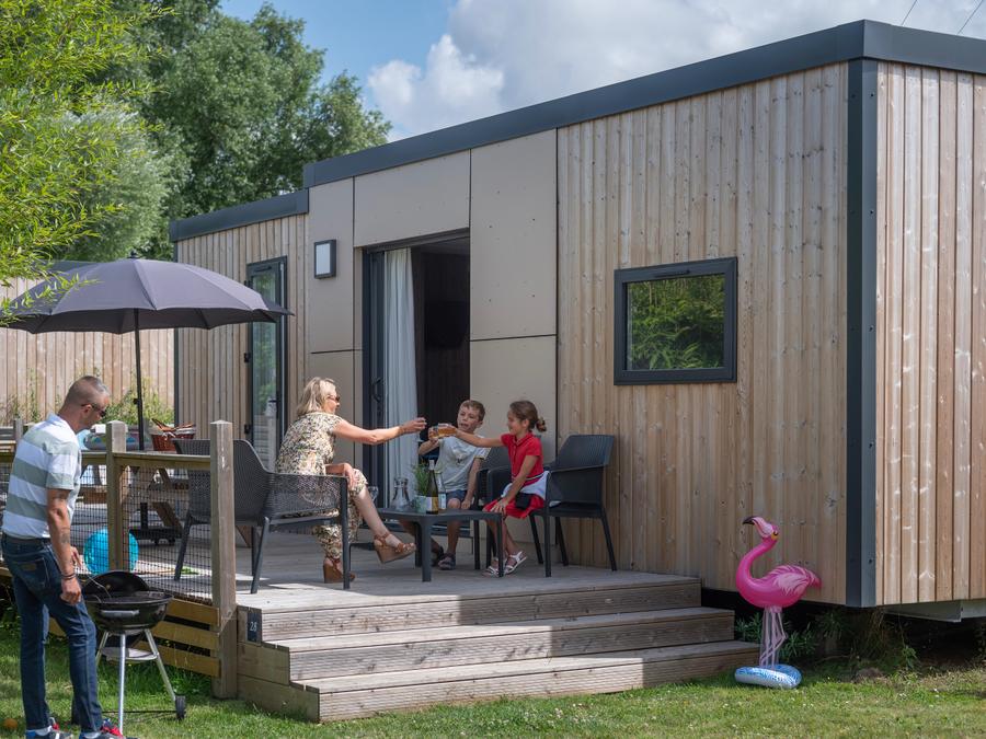Lodge 4 personnes - Lodge Les Voiles 35m² Premium avec Spa (2 chambres) 10