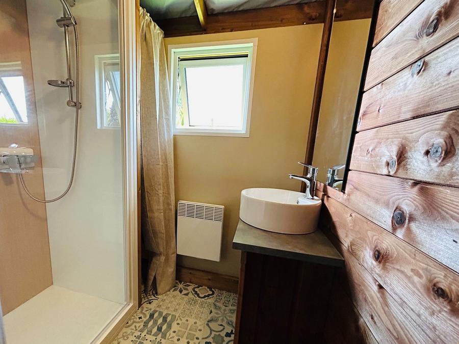 Mobilhome 7 personnes - ECO LODGE 2 chambres 7 personnes un lit double et 2 lits simples et 1 lit pont 4