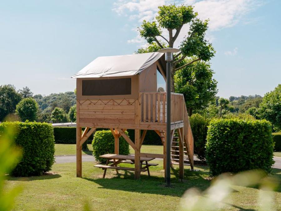 Hébergement 2 personnes - Tente Nature sur pilotis Standard 7.2 m² - sans sanitaire 4