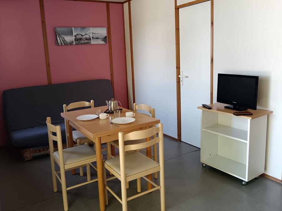 Chalet 4 personnes - Standard 35m² - 2 chambres + terrasse non-couverte 3