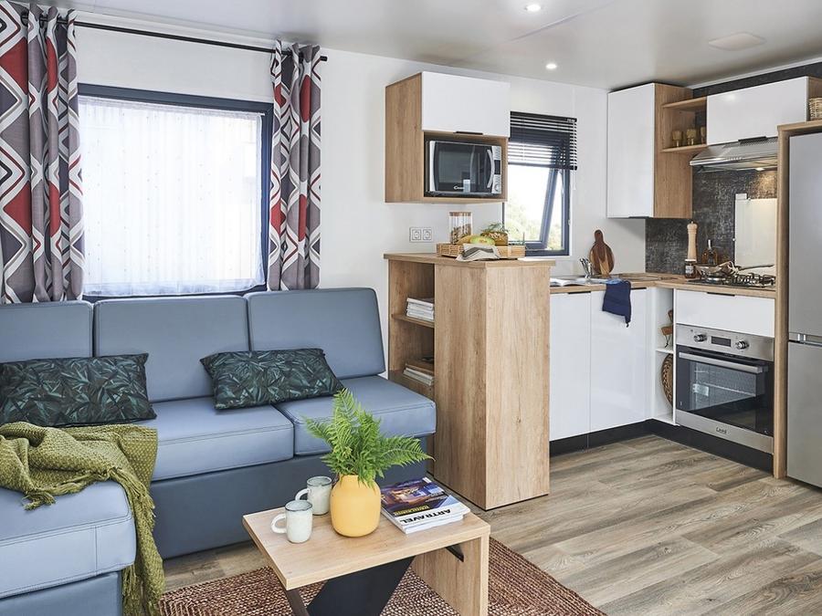 Mobilhome 4 personnes - Mobil Home Premium 32 m² - (2 ch - 4 pers) + terrasse 2