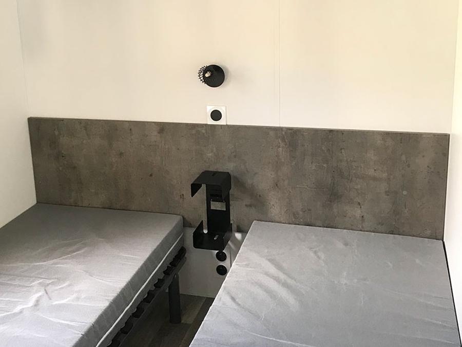 Mobilhome 6 personnes - Confort 32m² - 3 chambres + terrasse semi-couverte 3