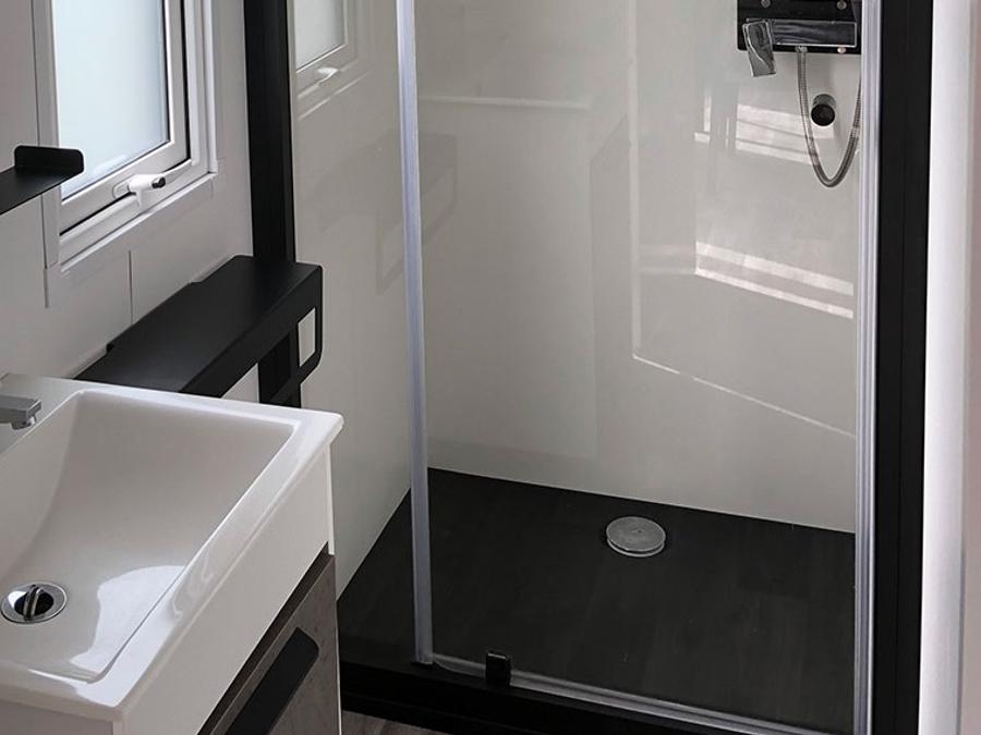 Mobilhome 6 personnes - Confort 32m² - 3 chambres + terrasse semi-couverte 4