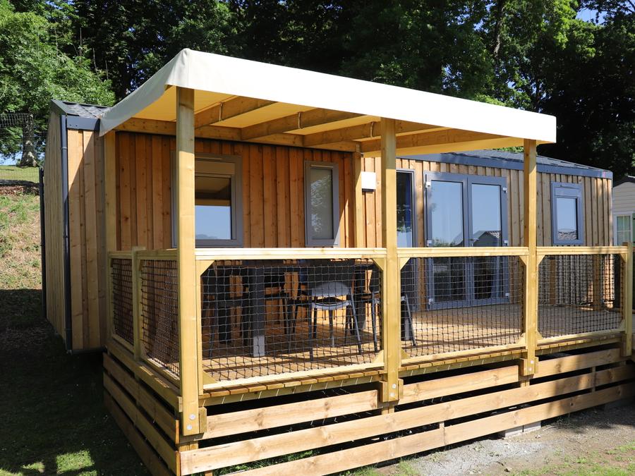 Mobilhome 6 personnes - Confort 32m² - 3 chambres + terrasse semi-couverte 0