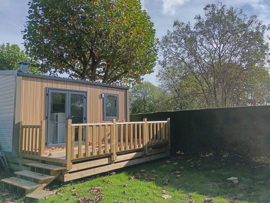 Mobilhome 2 personnes - Confort 17.8m² - 1 chambre + terrasse 0