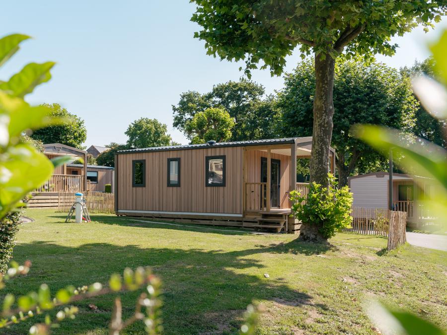 Mobilhome 4 personnes - Confort 24.2 m² - 2 chambres - Terrasse intégrée 0