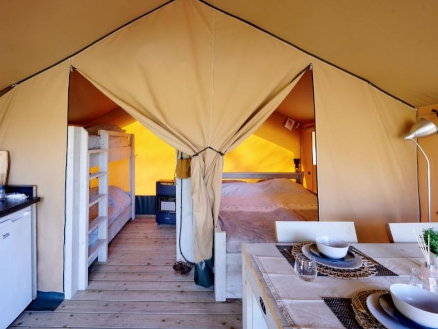 Tente 4 personnes - Tente Nature Famille 20m² (2 chambres) - proche sanitaires 1