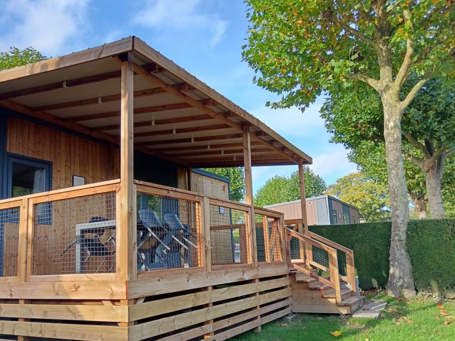Mobilhome 4 personnes - Mobil Home Premium 32m² - (2 ch 2 sdb) + terrasse couverte 5