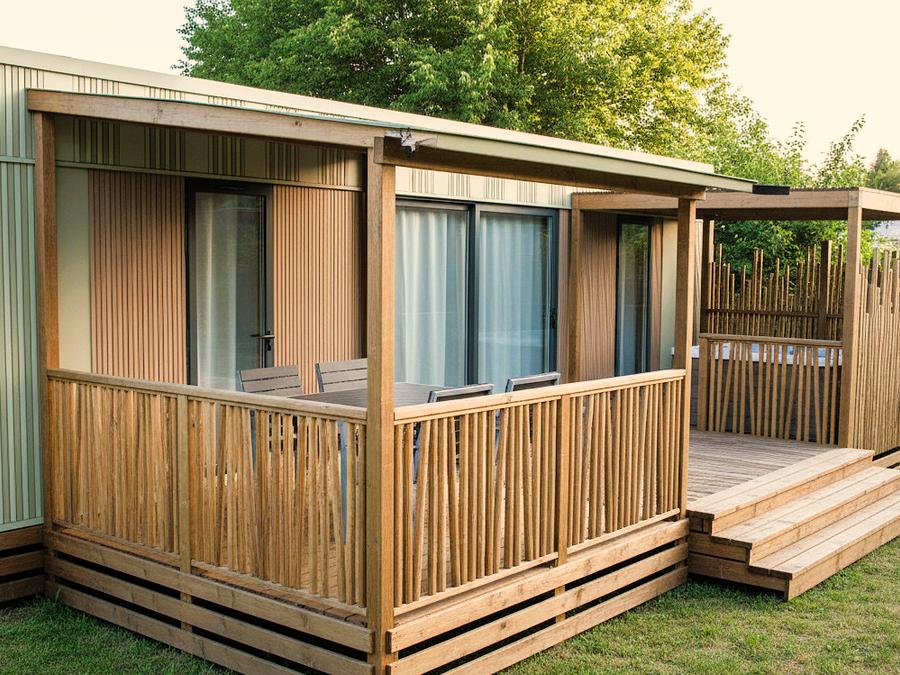 Mobilhome 4 personnes - NEW// Villa de la Rance Prestige 36m² - 2 chambres - 2 salles de bain - SPA - Terrasse couverte 0