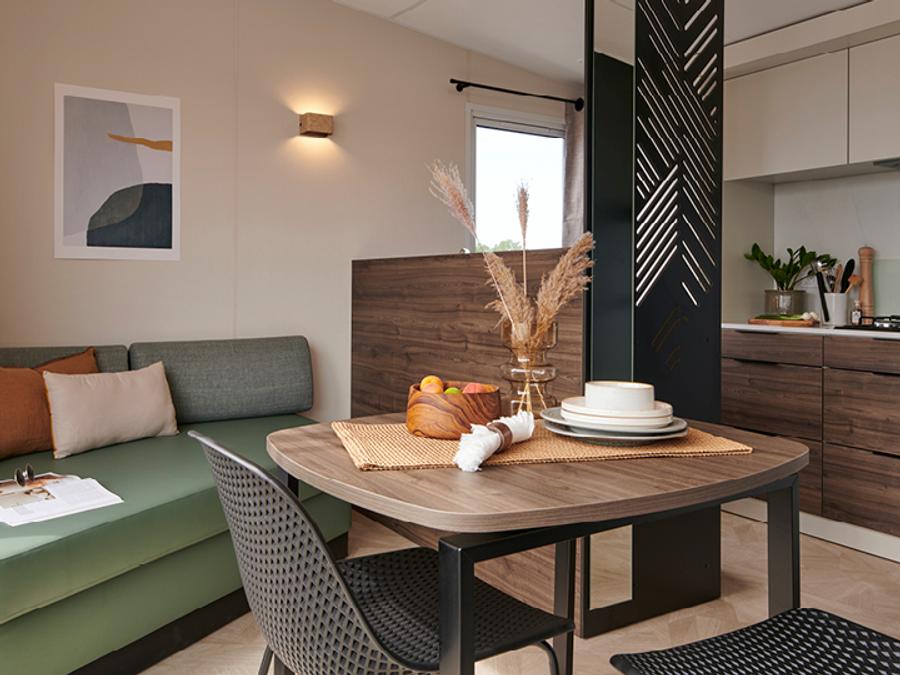 Mobilhome 2 personnes - NEW// Villa de la Rance Prestige 20m² - 1 chambre - SPA - Terrasse couverte 2