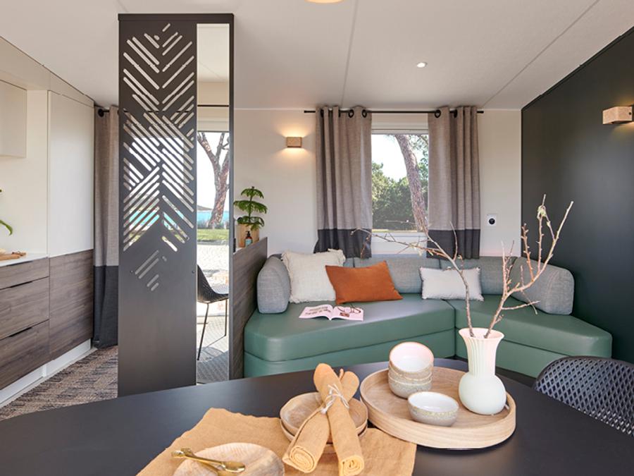 Mobilhome 6 personnes - NEW// Villa de la Rance Prestige 40m² - 3 chambres - 2 salles de bain - Piscine - Terrasse couverte 5