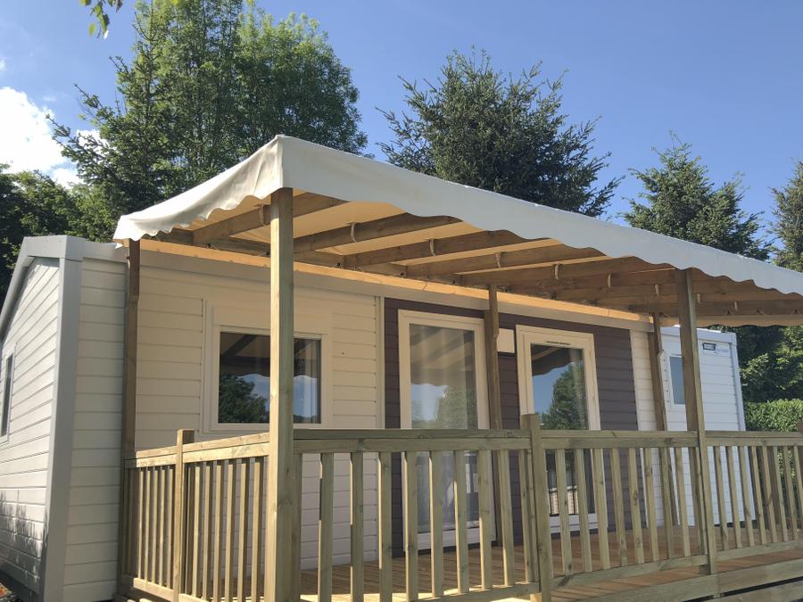Mobilhome 4 personnes - Mobil home SAVANNAH - 2 chambres 3