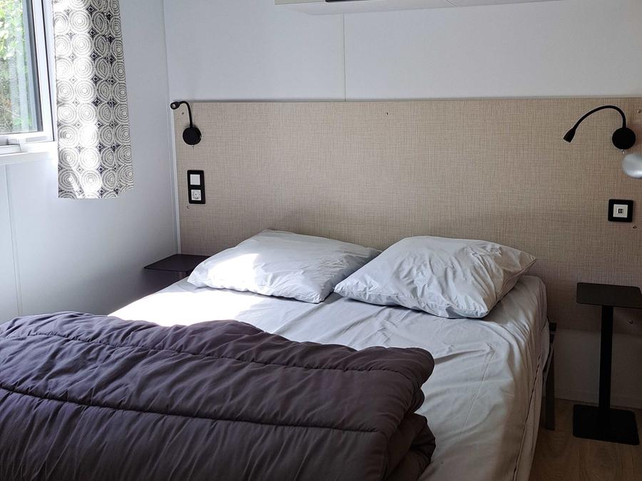 Mobilhome 4 personnes - CONFORT VUE MER 2 chambres/ Terrasse 4