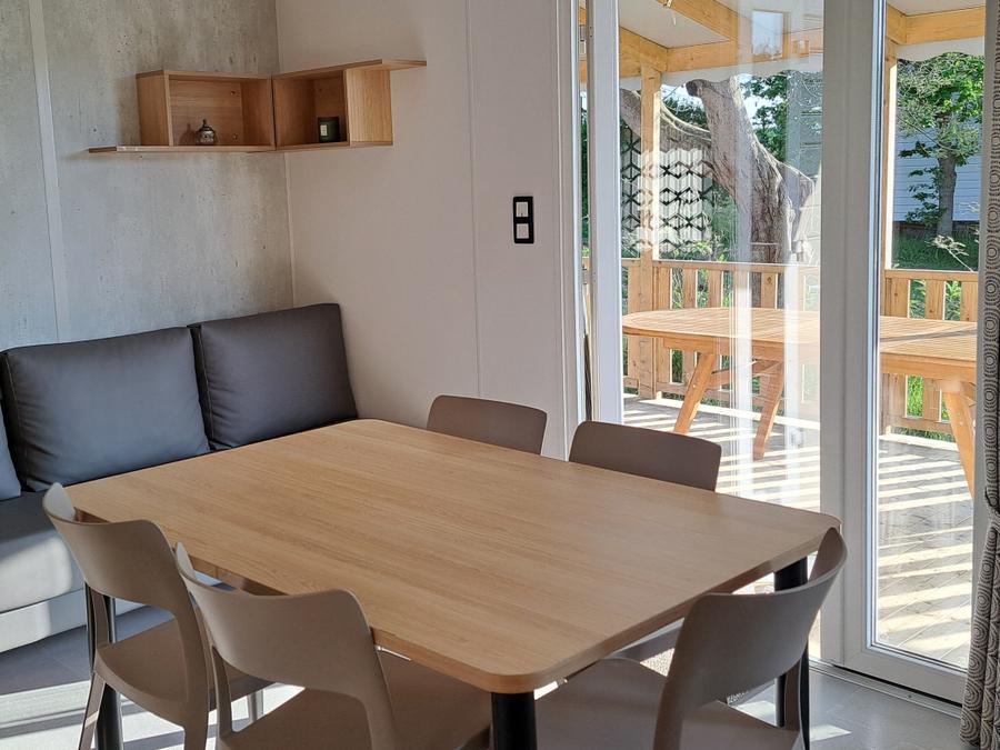 Mobilhome 6 personnes - CONFORT / 3 chambres/ Terrasse 2