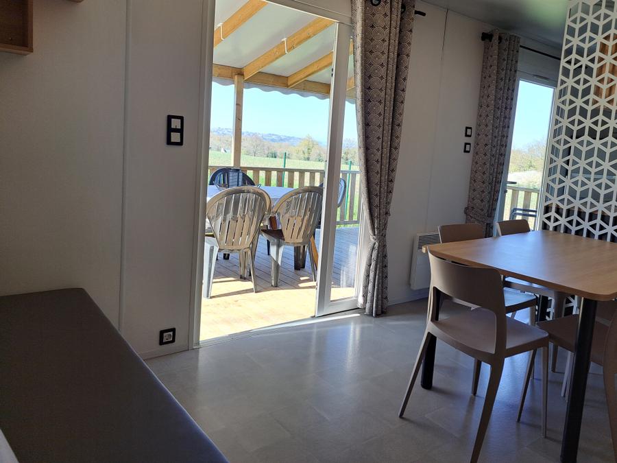 Mobilhome 6 personnes - CONFORT / 3 chambres/ Terrasse 3