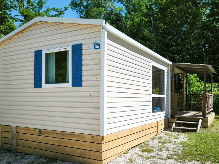 Mobilhome 4 personnes - Standard 32m² - 2 chambres + terrasse couverte 12m² 1