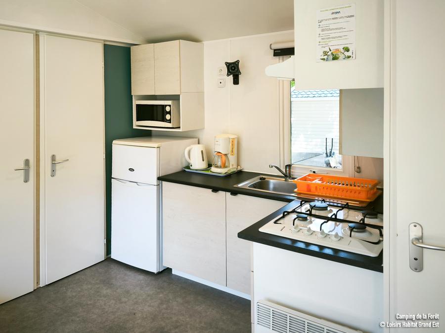 Mobilhome 4 personnes - Standard 32m² - 2 chambres + terrasse couverte 12m² 2