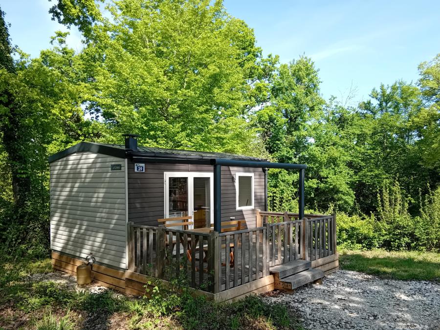 Mobilhome 2 personnes - Mobil-Home Standard 22m² - 1 chambre + terrasse semi-couverte 12m² 0