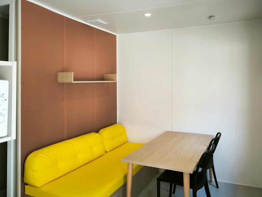 Mobilhome 2 personnes - Mobil-Home Standard 22m² - 1 chambre + terrasse semi-couverte 12m² 2