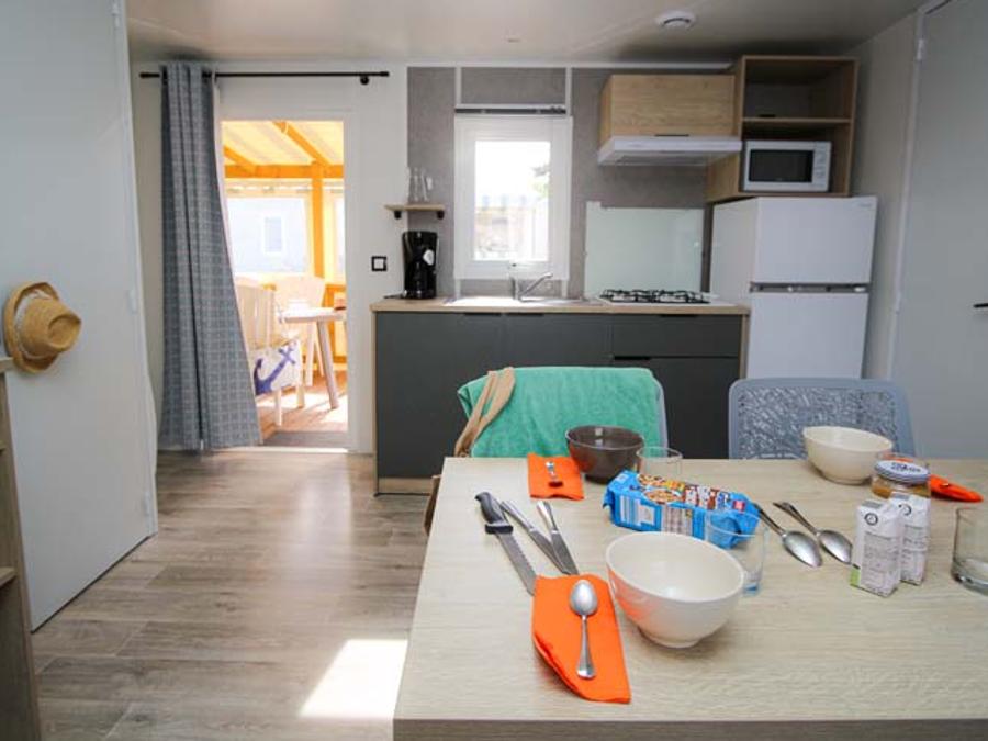 Mobilhome 5 personnes - 2 chambres 6